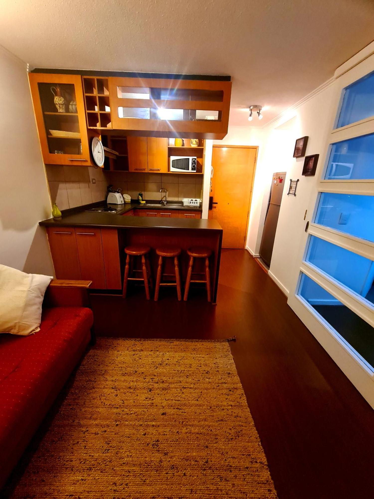 Departamento Full Equipado, Centro De Santiago del Cile